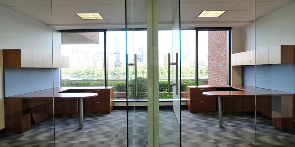 Small Glass Office