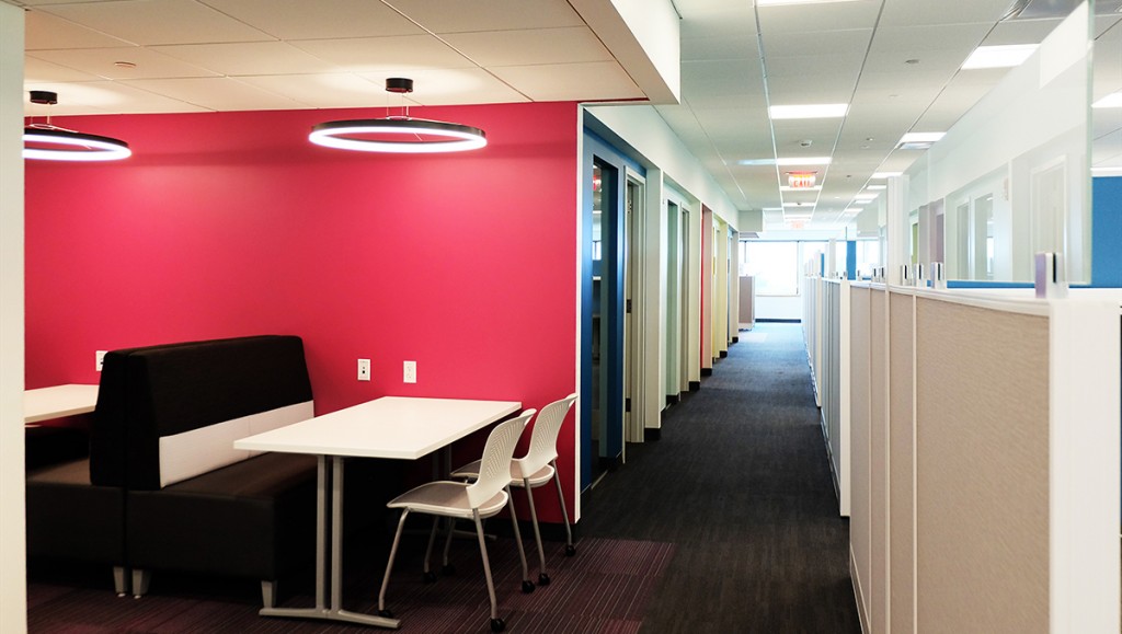 Breakout Area towards Open Office